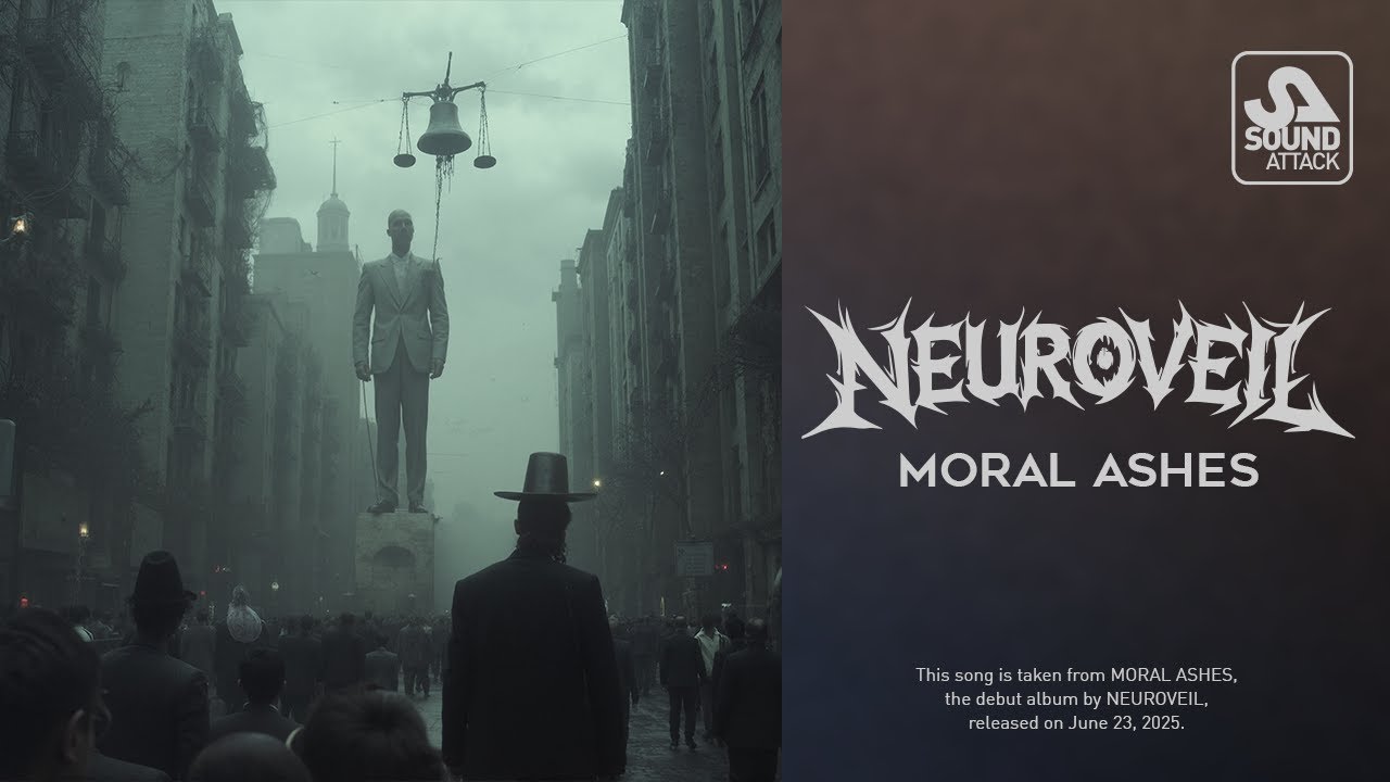 Moral Ashes – NEUROVEIL | Dark Progressive Metal Lyric Video
