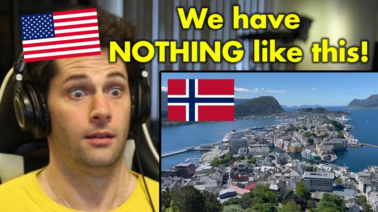 American Reacts to 8 Must-Visit Cities in Norway