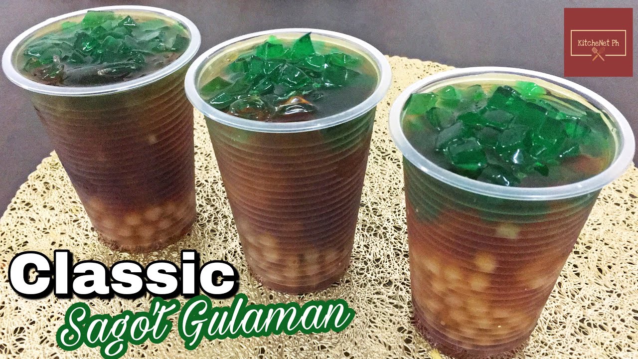 How to make Classic Sago't Gulaman | KitcheNet Ph