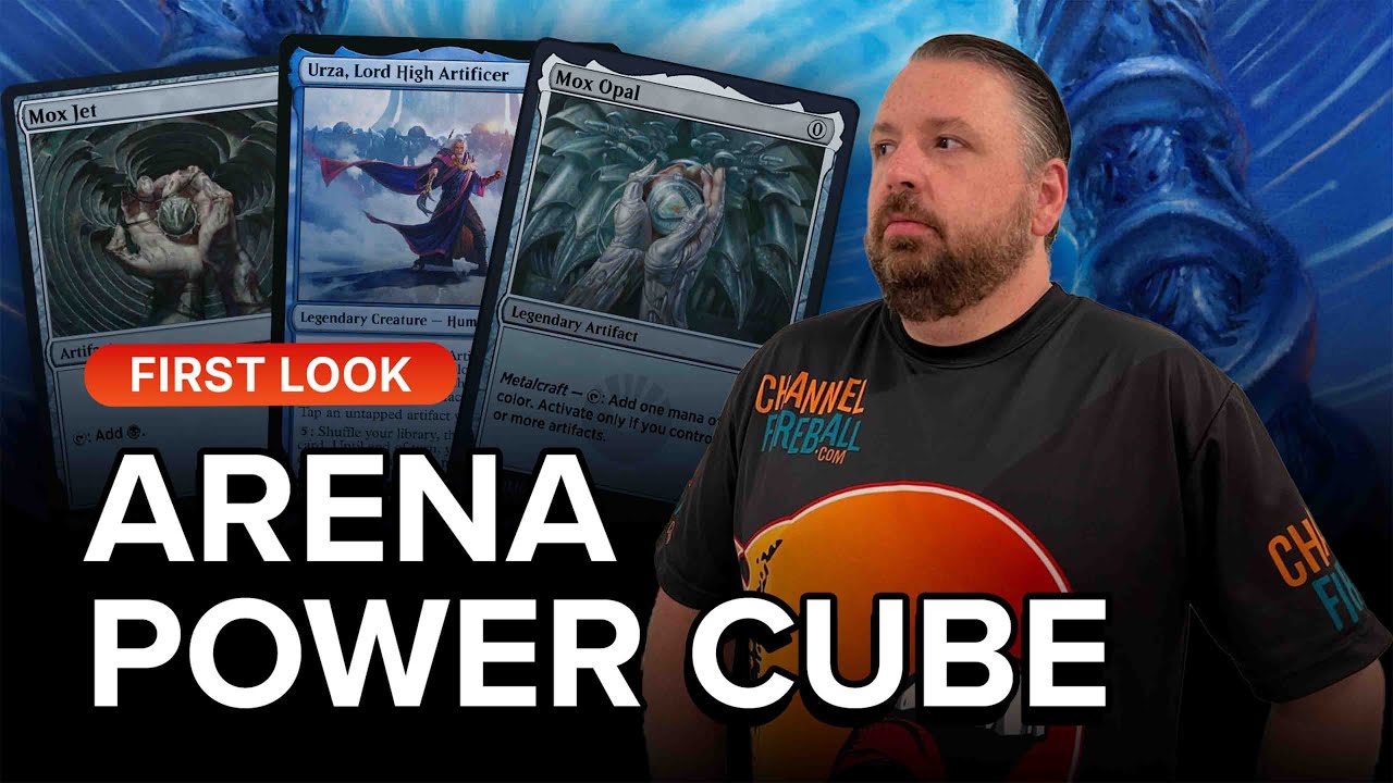 FIRST LOOK! LSV Plays MTG Arena's New Powered Cube!