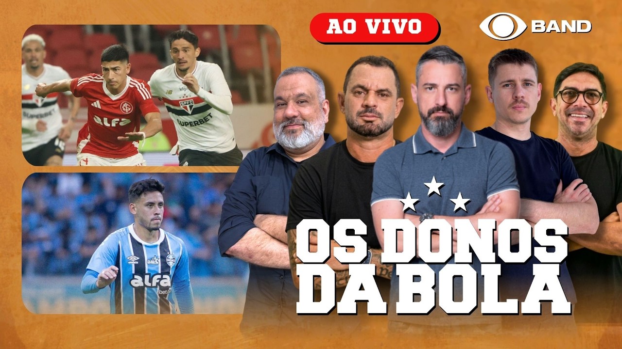 Inter com novidades no time | Gr&ecirc;mio 'desmontado' contra Palmeiras | Os Donos da Bola RS | 01/04/26