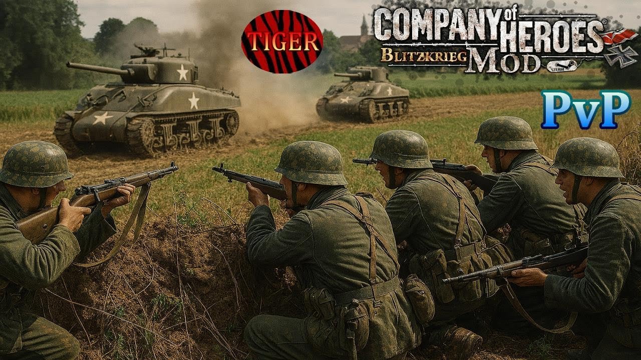 CoH Blitzkrieg Mod PvP _  2025 Xmas Gameplay