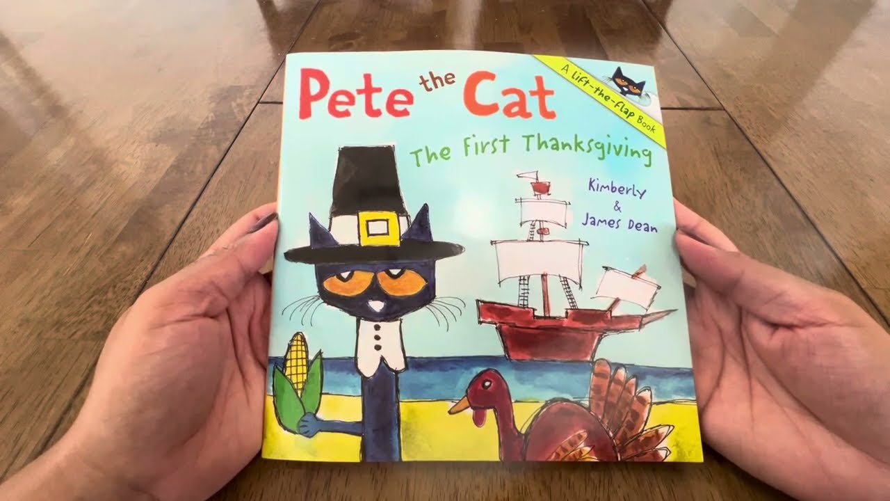 Pete the Cat/The First Thanksgiving! Educational Books for Kids | Read Aloud | Storybook | StoryTime