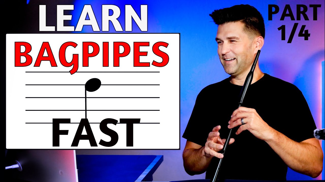 Memorize Bagpipe Music Fast - Flash Cards (Lesson 1 of 4)