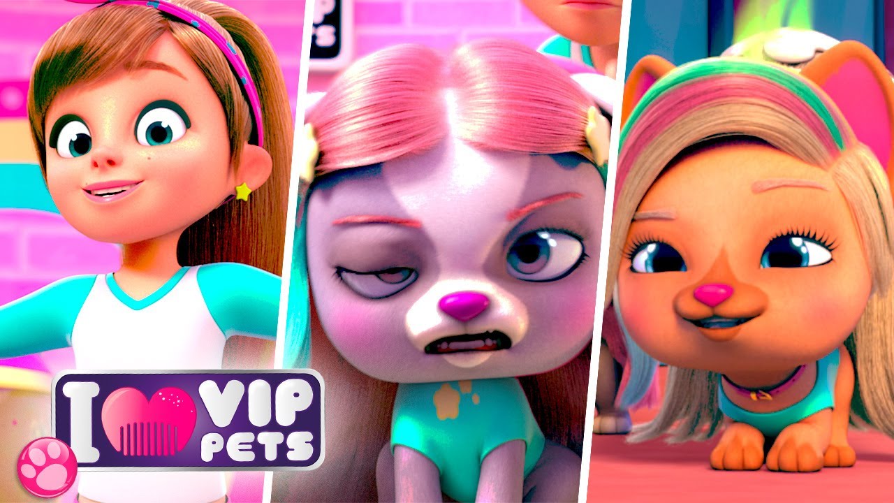 FASHION-HAARSTYLINGS 🥺 VIP PETS 🌈 Ganze FOLGEN 😍 CARTOONS und SERIEN für KINDER