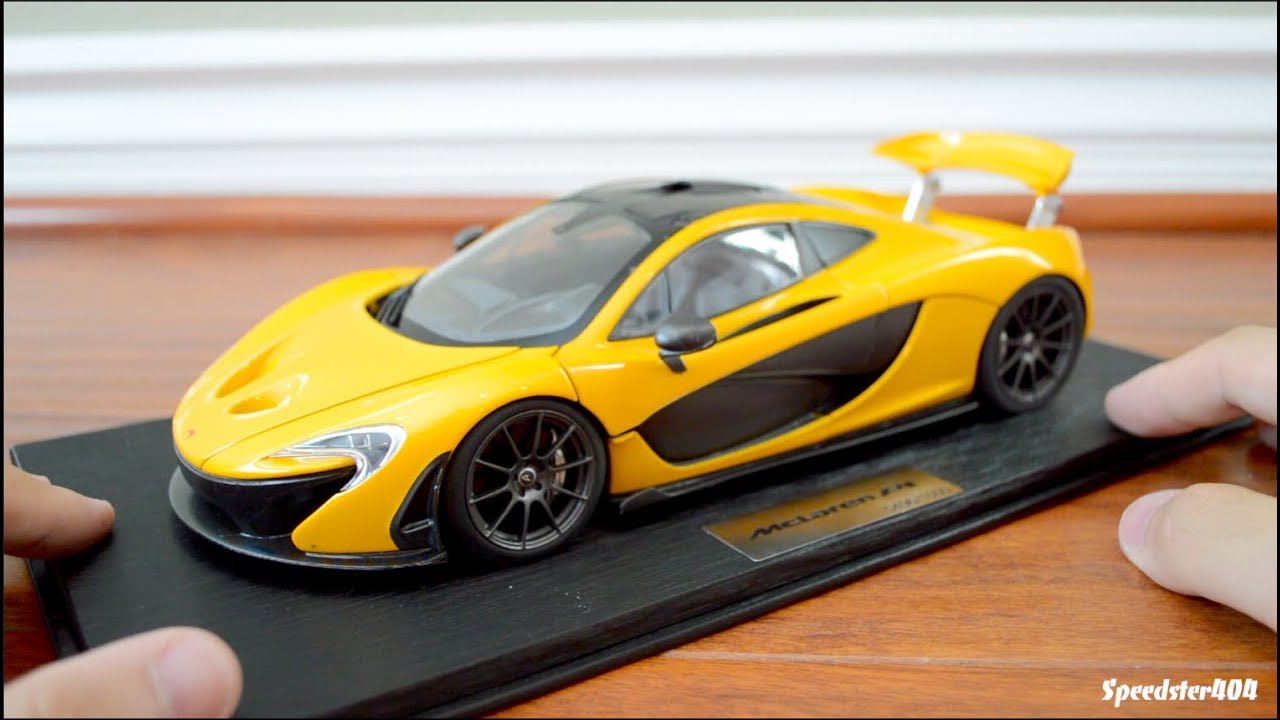 Unboxing 1:18 McLaren P1 Diecast Model Car! Highly Detailed Hypercar