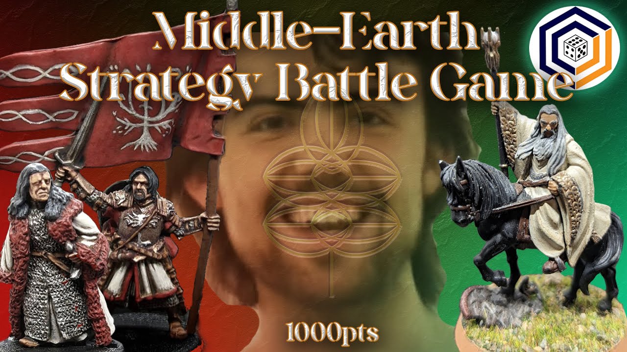 1000pts MESBG Battle Report: Minas Tirith Vs Isengard (Ft Conquest Creations)