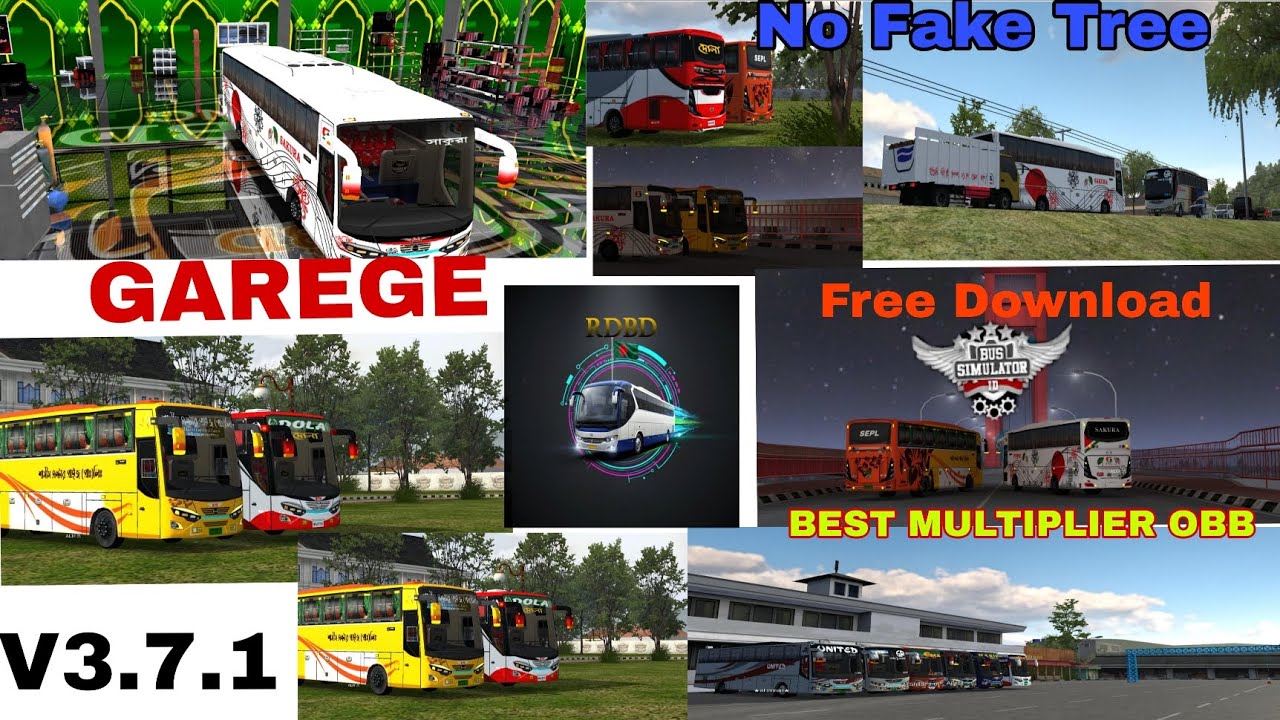 BUSSID OBB V3.7.1 New Multiplayer Update ! Headlight Backlight Full Update 2026! Simulator Indonesia