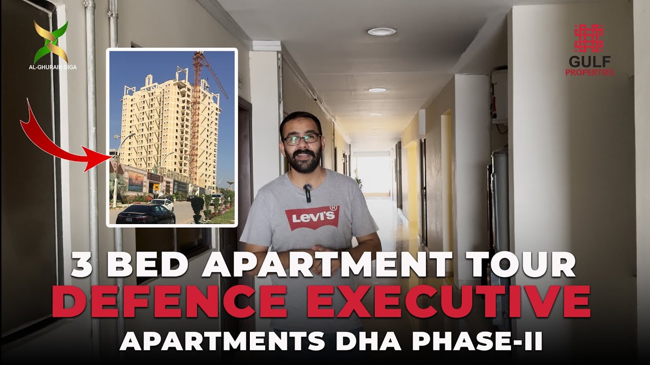 Defence Executive Apartments | Defence Residency DHA Phase 2 | 3 Bed Apartment Tour