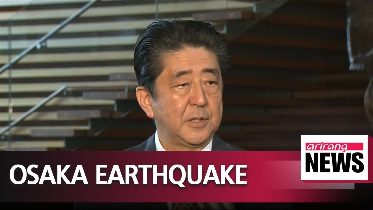 Magnitude 6.1 earthquake hits Osaka; no tsunami warning issued