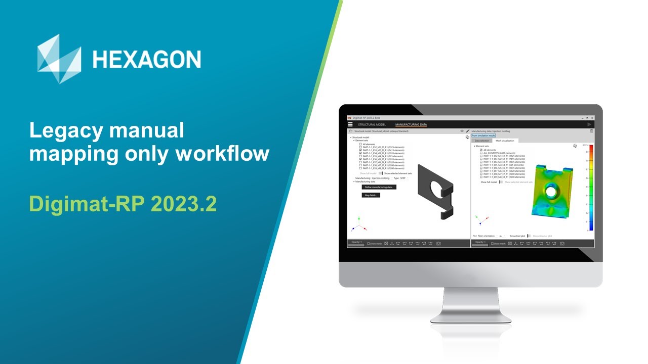 Mapping workflow in Digimat-RP