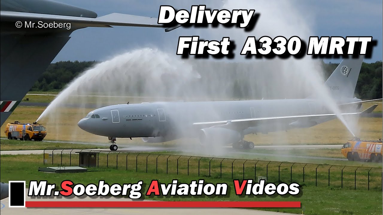 FIRST DELIVERY A330 MRTT. T-055, Netherlands AF, at Eindhoven