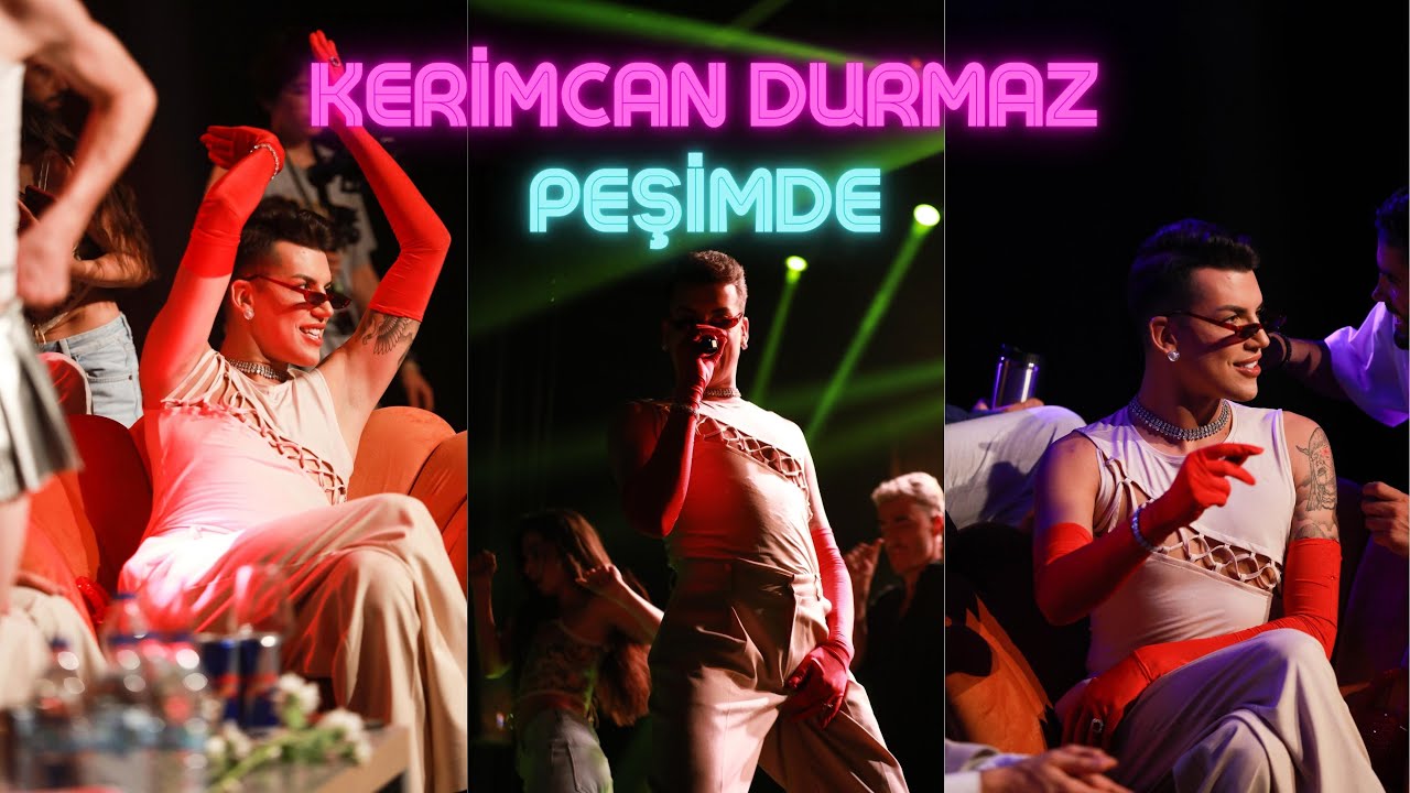Kerimcan Durmaz - Peşimde (Live) l Turkish Vogue Ball
