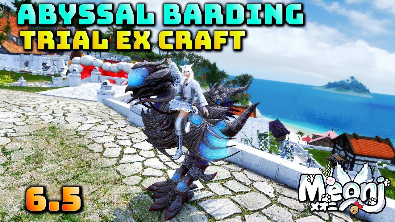FFXIV: Abyssal Barding - 6.5 EX Crafted Barding