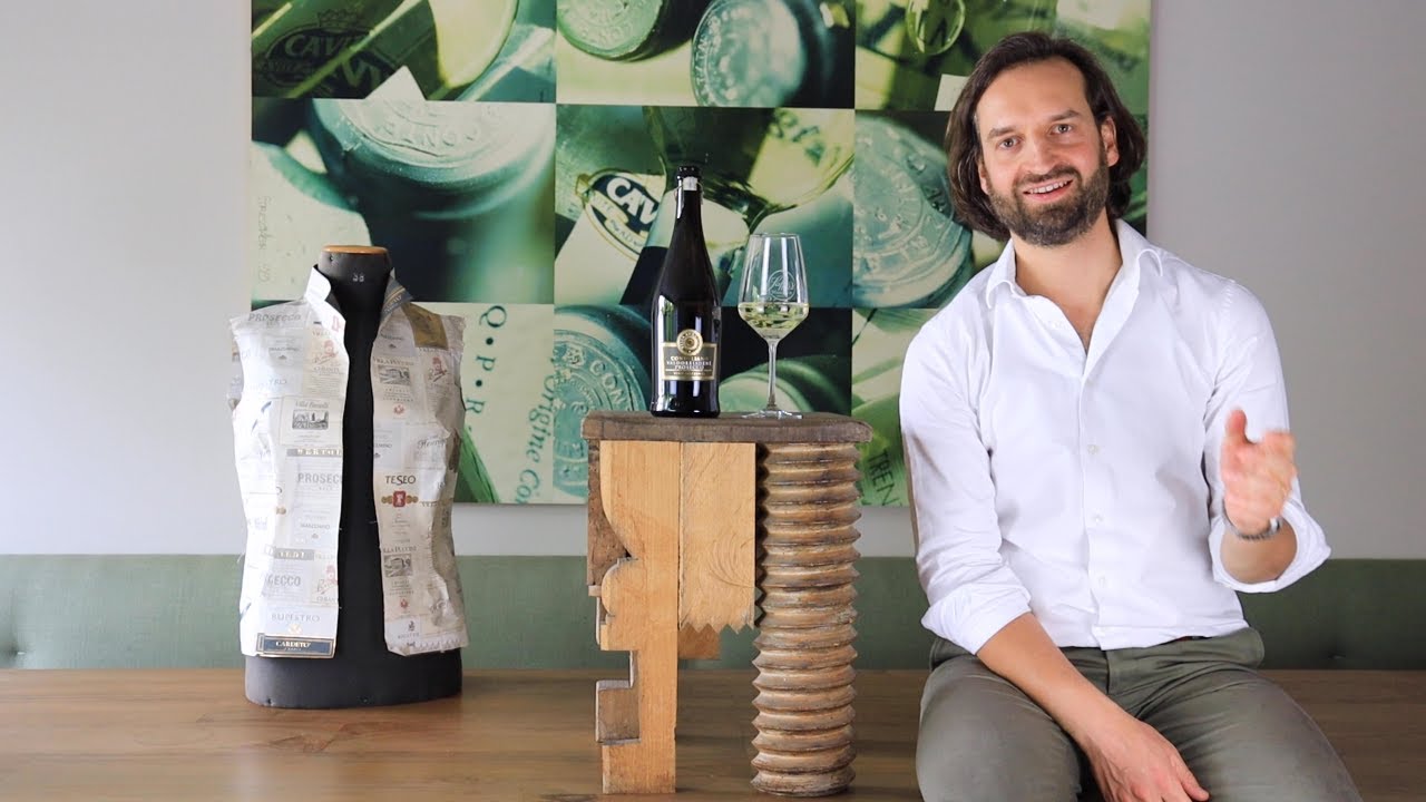 Wein erkl&auml;rt: Prosecco Frizzante Valdobbiadene DOCG Bella Aura Oro