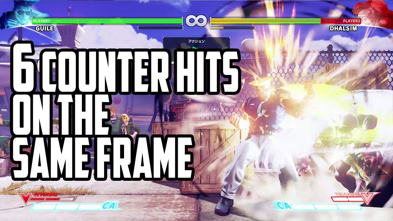 What happens if you get 6 Counter Hits at the same time