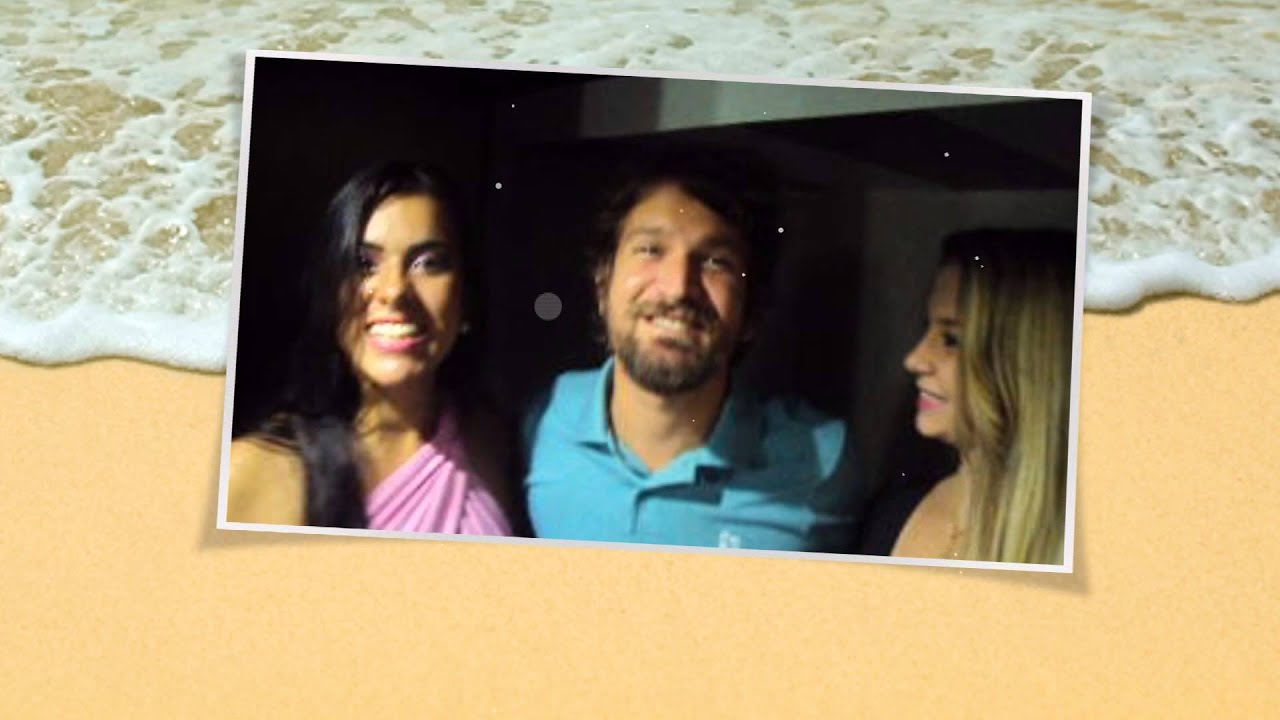 Chamada para o Spring Break Brasileiro pelo Saulo e as ganhadoras da Promo&ccedil;&atilde;o