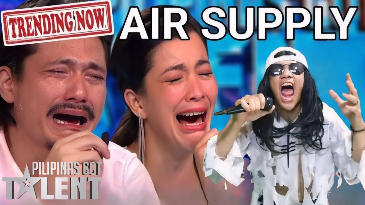 Filipino Boy Makes All The Judges Cry With His Amazing Voice On Air Supply Song Pilipinas Got Talent