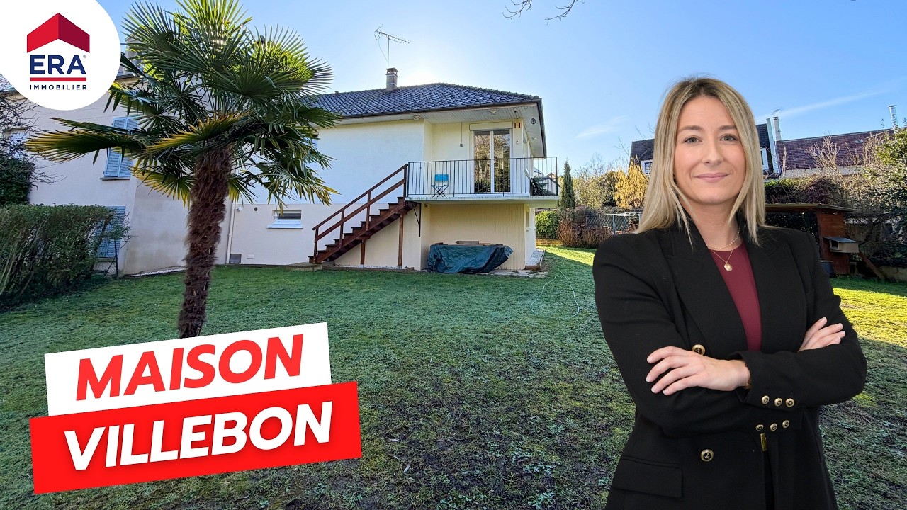 Maison familiale avec terrain de 500m² sans vis-à-vis à 900 mètres du RER B de Lozère !