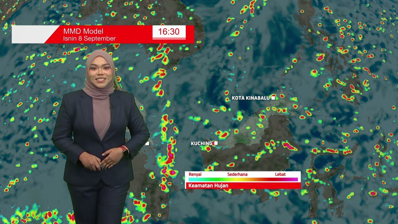 MET MALAYSIA - Laporan Cuaca 8 September 2025 (pagi)