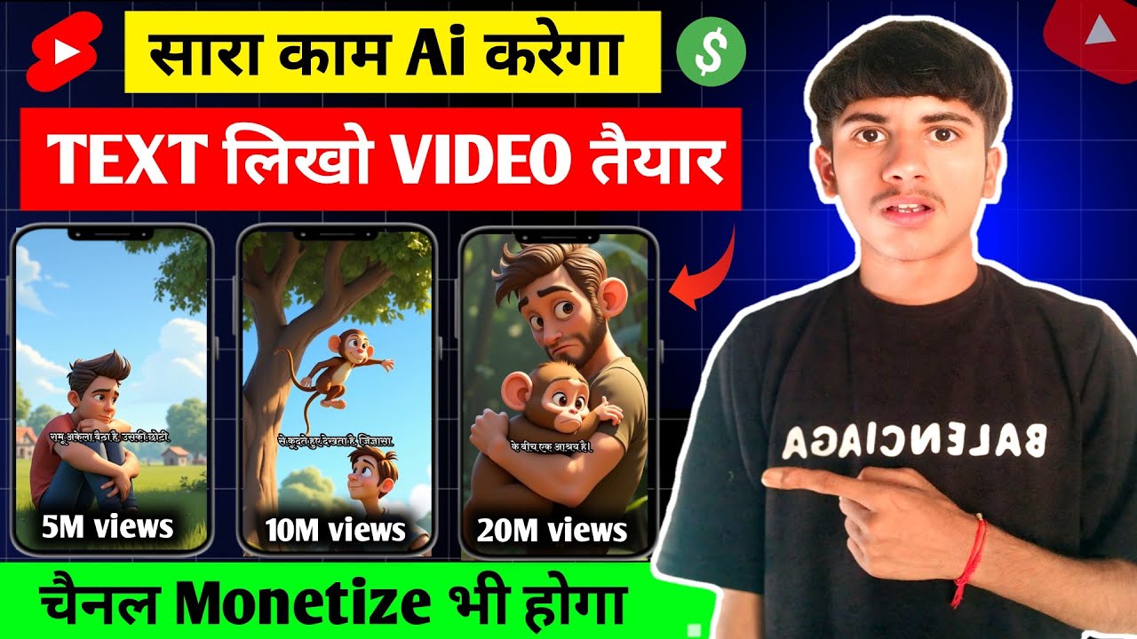 Text लिखो Video बनकर तैयार! Ai video kaise banaye? Ai videos 