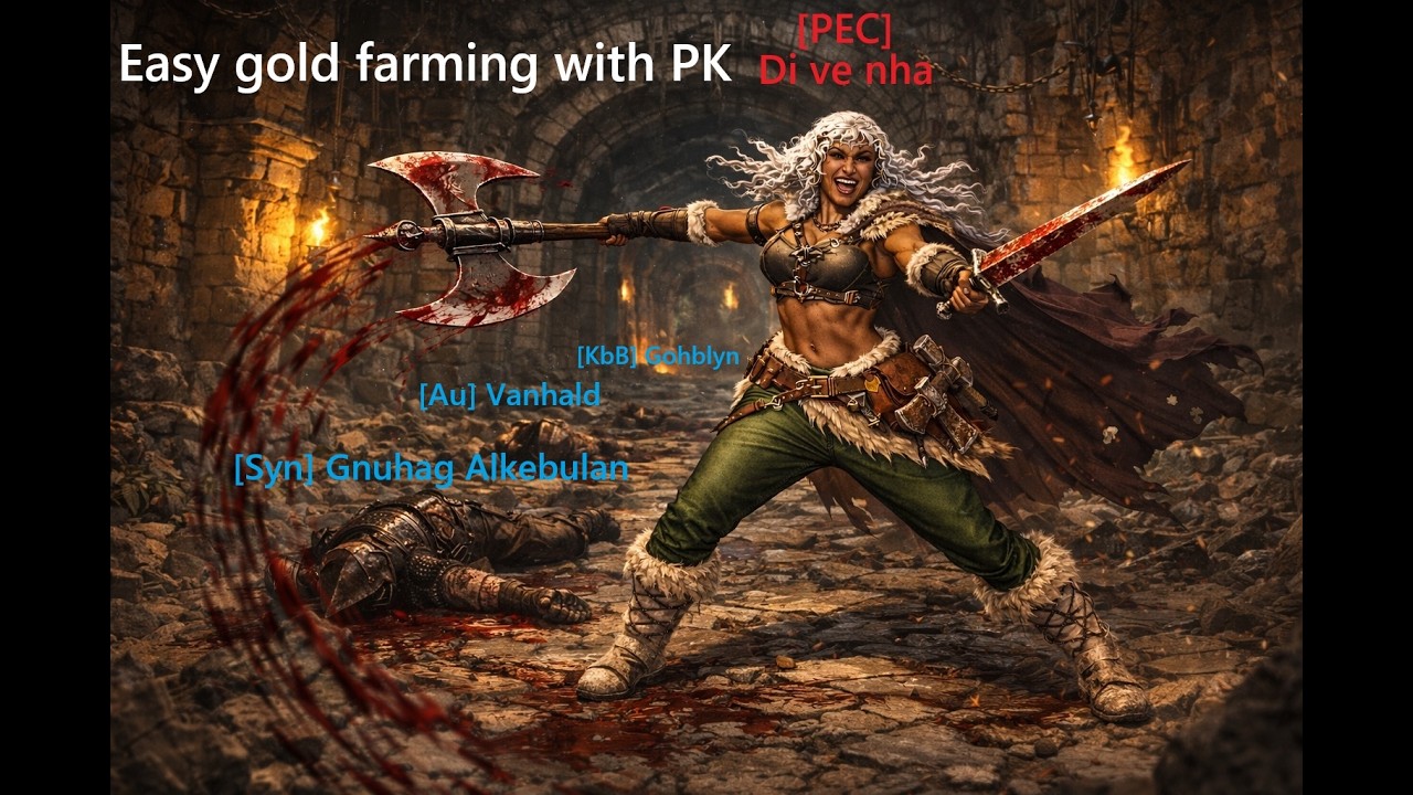 울티마 온라인(UO Outlands) [PEC] Dexxer Solo PK run_5
