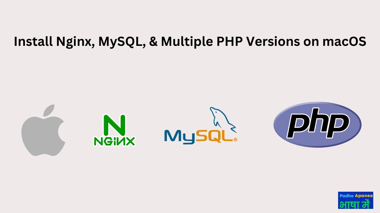 Install Nginx, MySQL, & Multiple PHP Versions on macOS