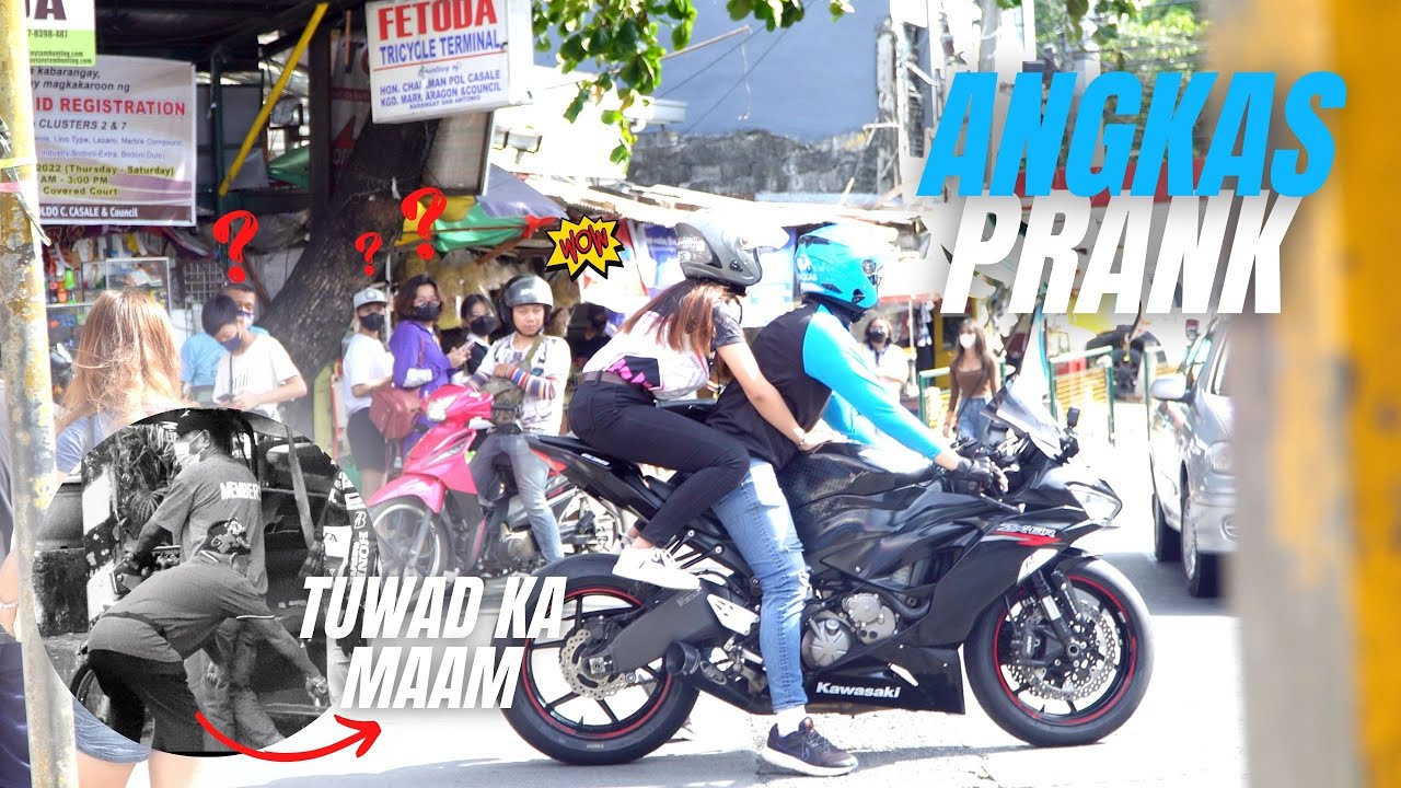 Angkas Bigbike Prank (Tuwad si Maam!)