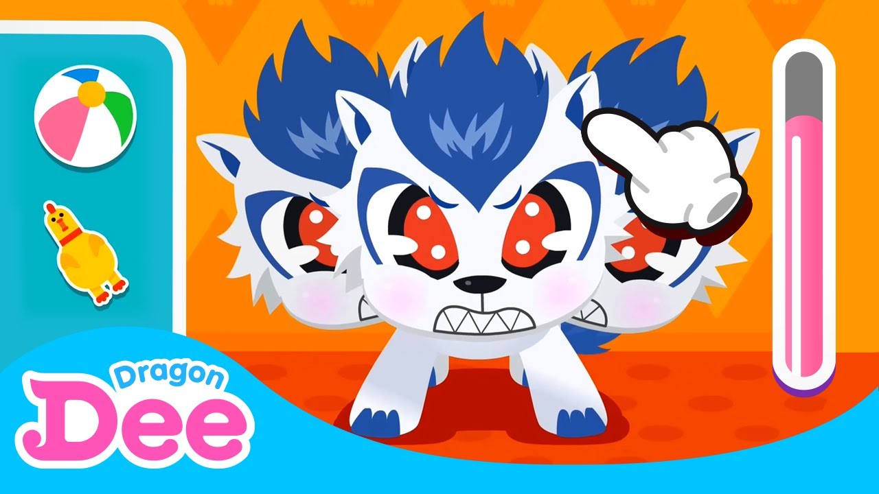 Baby Cerberus is angry!!😤 | Shinbi Monster | Take Care Game For Kids | Dragon Dee Games for Children
