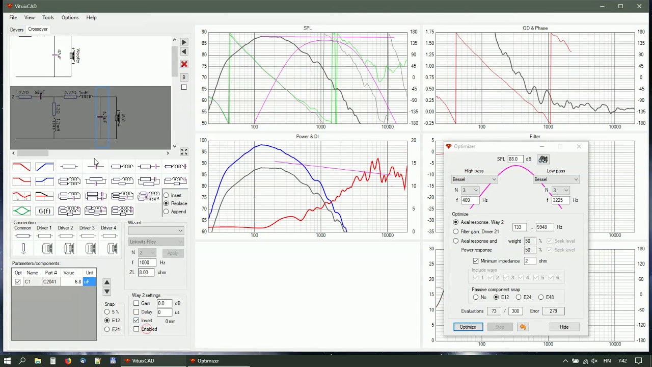 VituixCAD 1.1 Optimizer