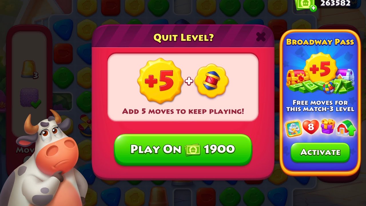 Township. You don't play Match 3 to get T-cash!! It's an investment into other things. Like Cards.