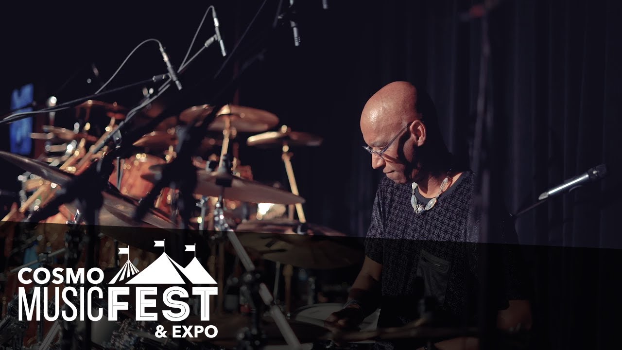 Omar Hakim (Drum Clinic) at CosmoFEST 2019 - Cosmo MusicFEST & EXPO