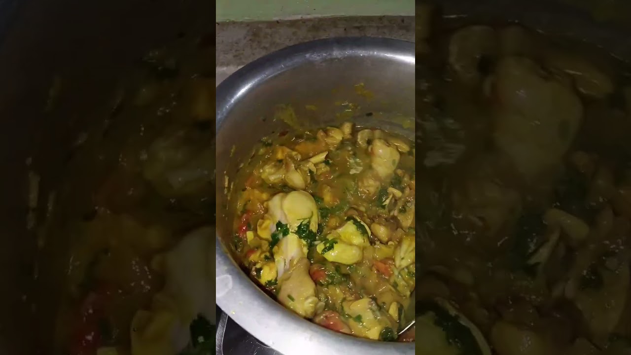 Hiravi mirachi cha chicken polav🍗🤤😋👌🏻