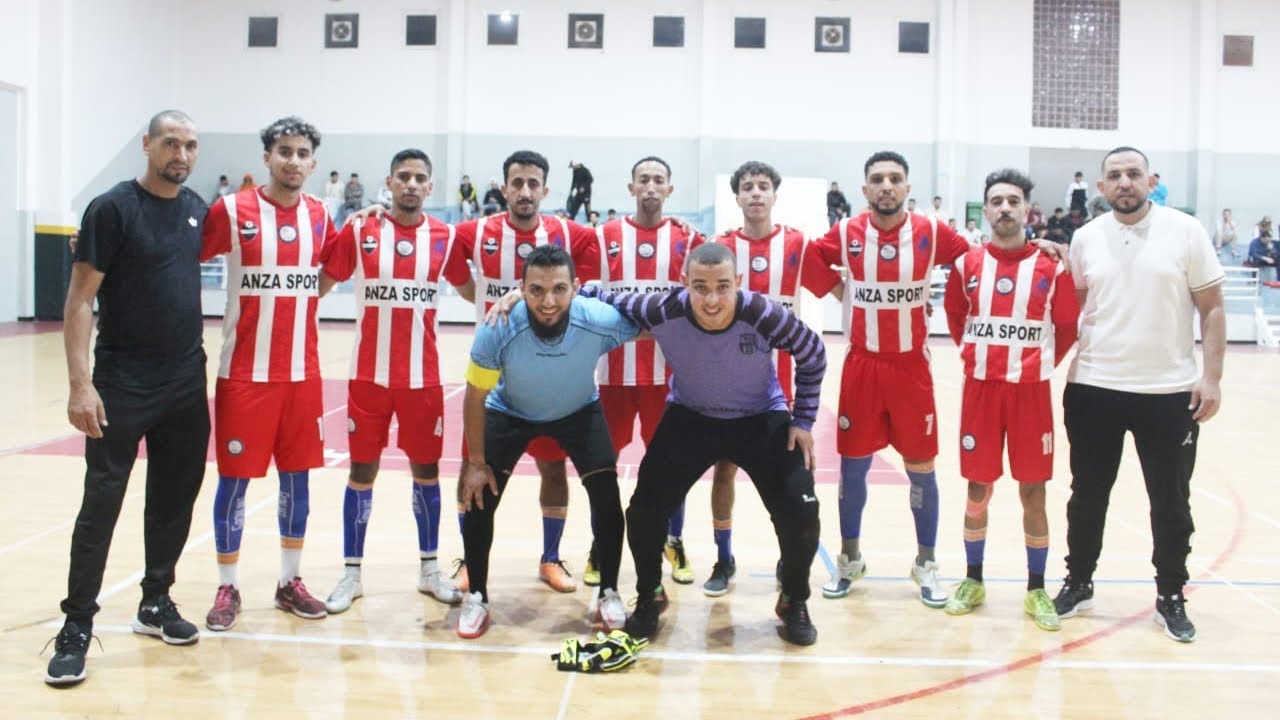 #فوتسال : مقابلة أمل أنزا العليا # فتح أكادير
