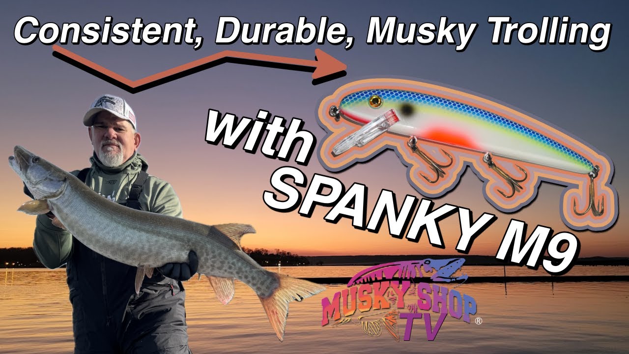 Spanky M9 Musky Fishing Crankbait