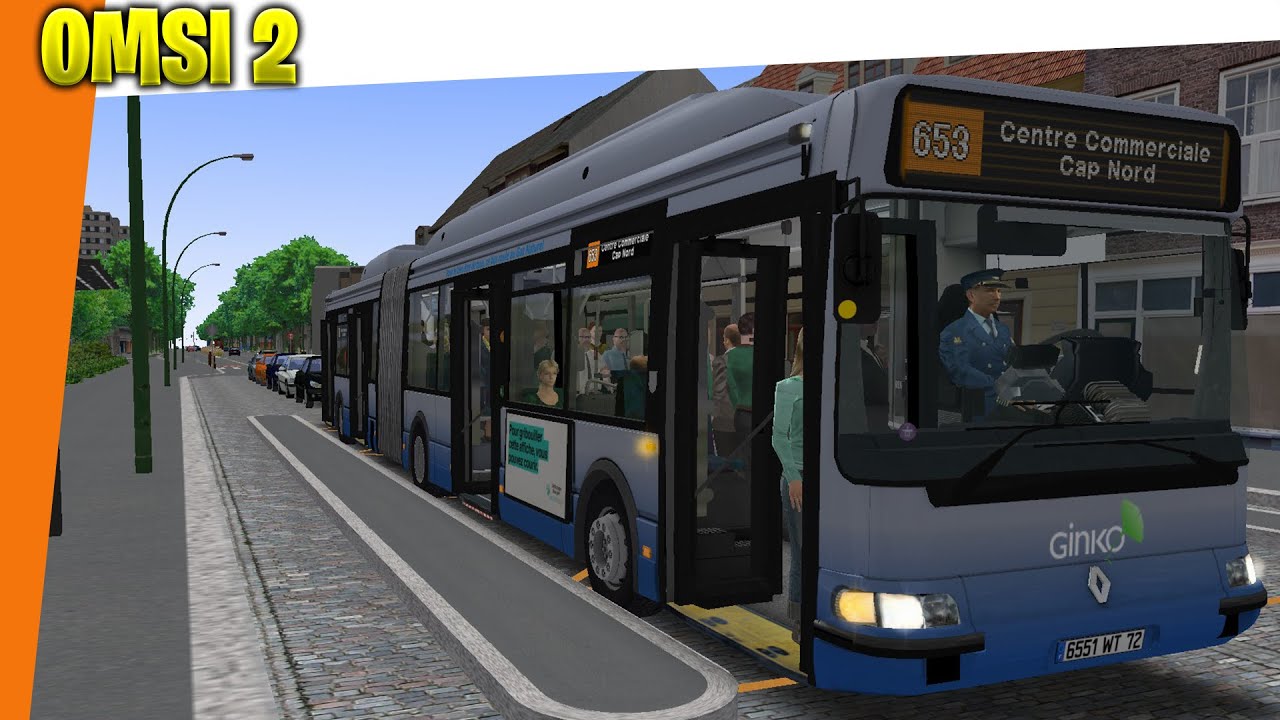🚌 [OMSI 2] - MAP Saint-Vaussonne [653] BUS Agora L ARTICULE - 😍