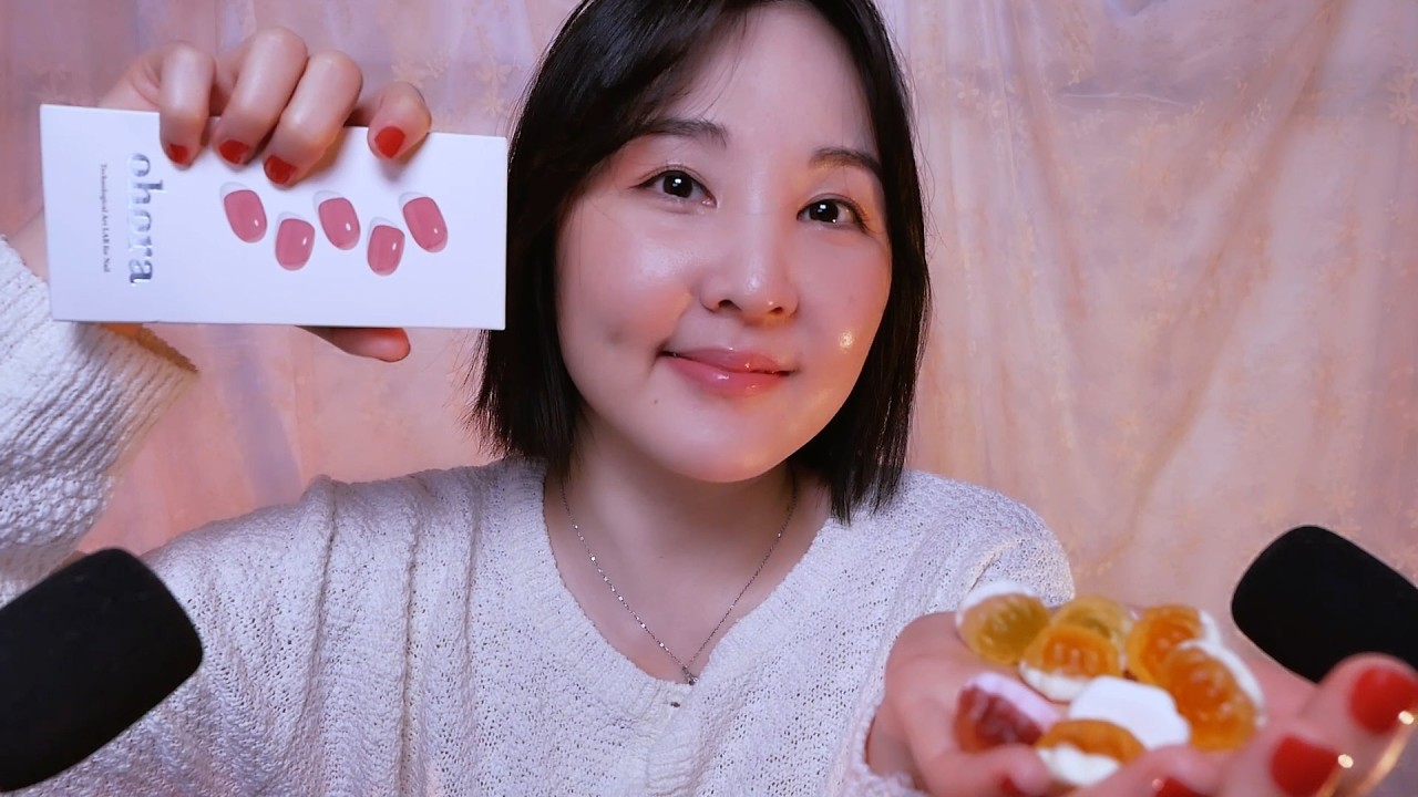 젤네일 붙이면서 젤리 수다 ASMR (요즘 어떻게 지내)