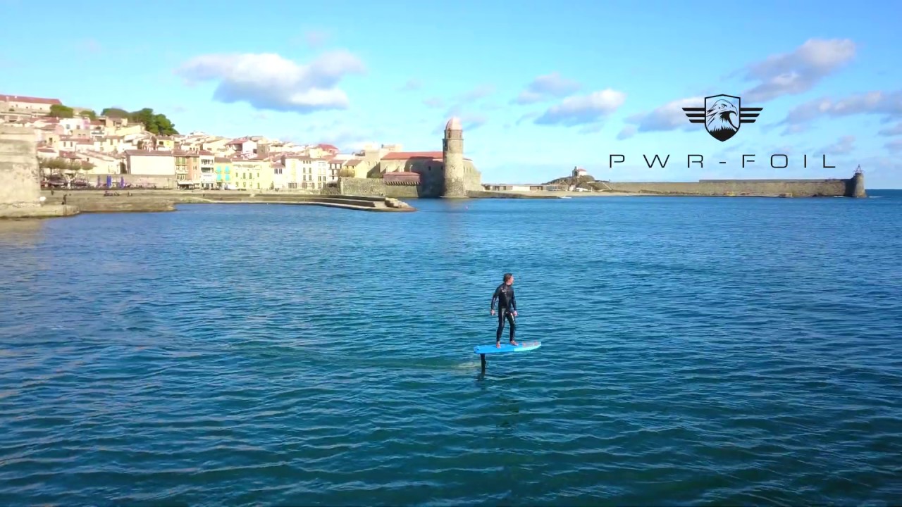 Session à Collioure en eFoil PWR-Foil
