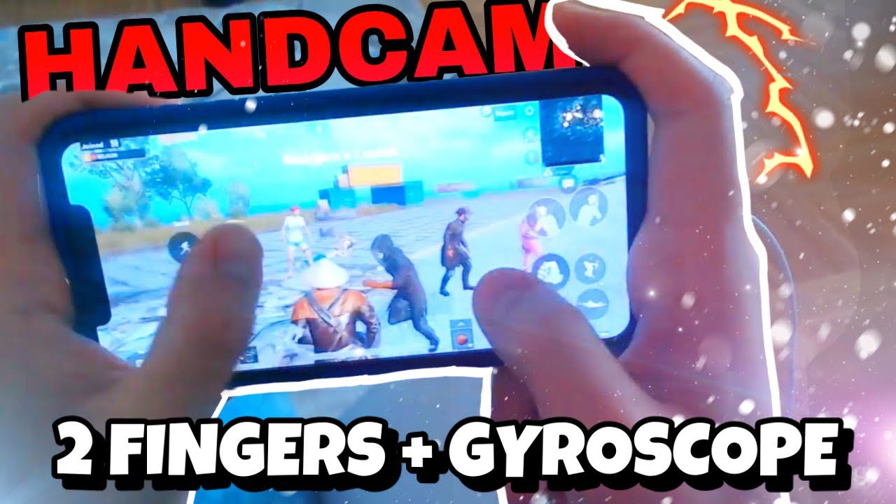 NAXMI HANDCAM 2 FINGERS + GYROSCOPE - PUBG Mobile Gameplay!