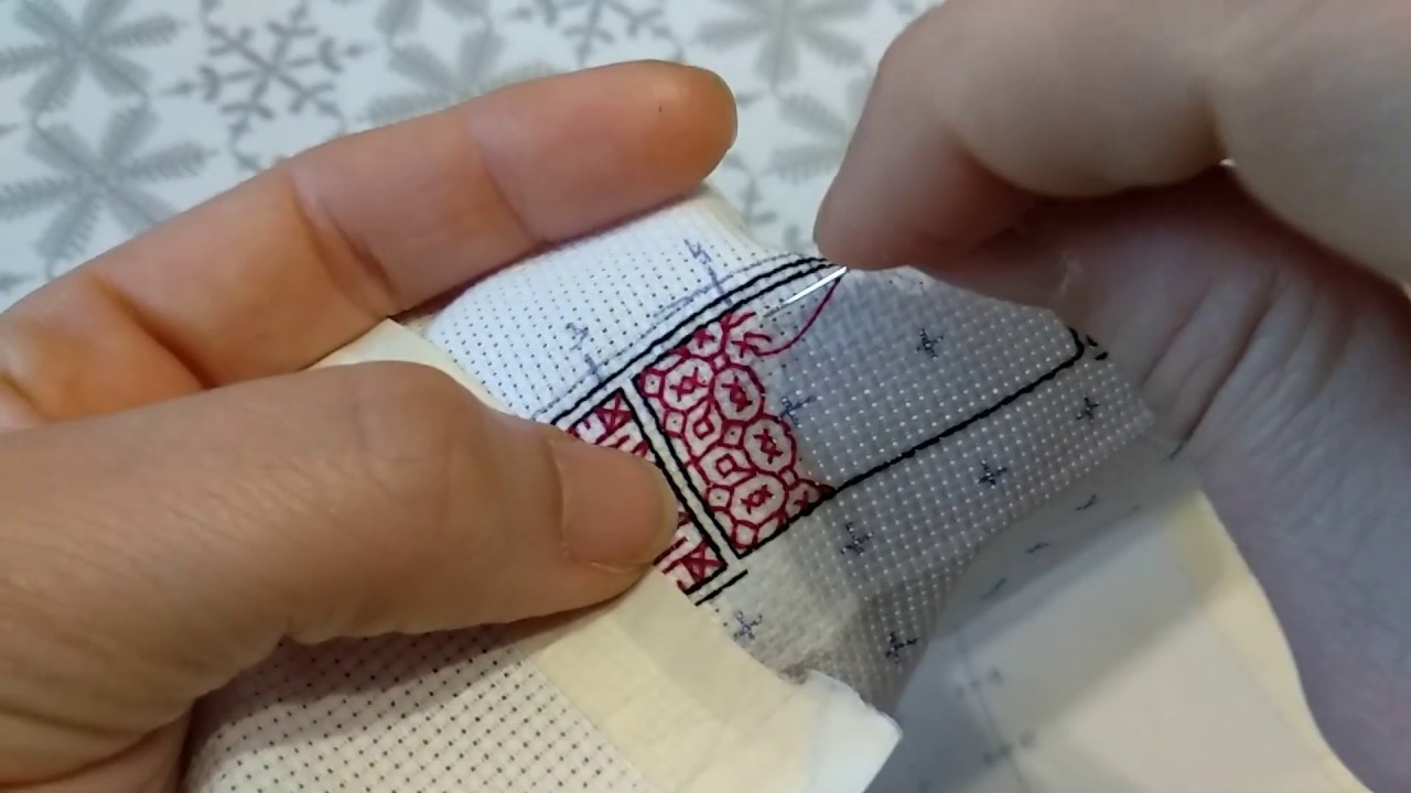 🧵Borda conmigo Blackwork ✂Sal Flosstube #62