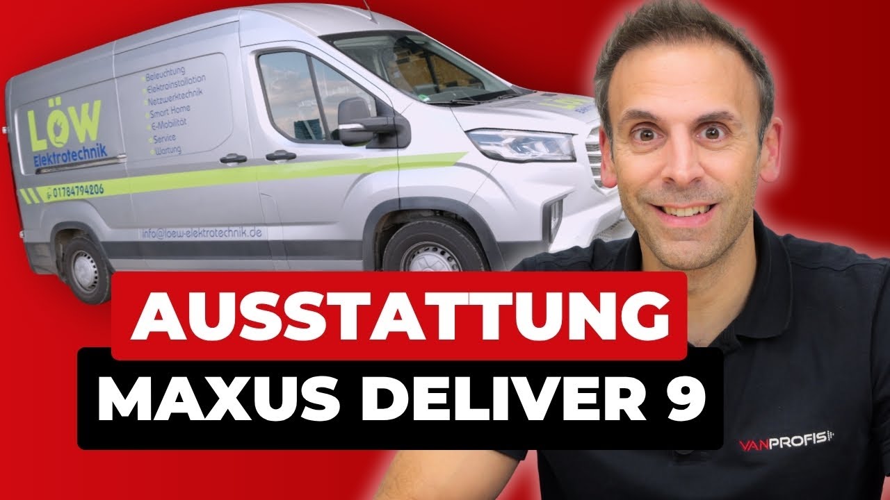 So gut kann ein Handwerker-Van ausgestattet sein! VanProfis