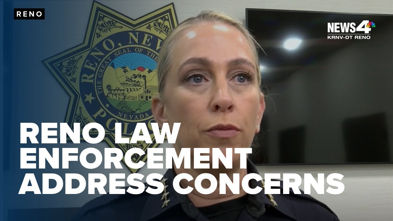 Reno law enforcement leaders update community on current concerns including traffic safety
