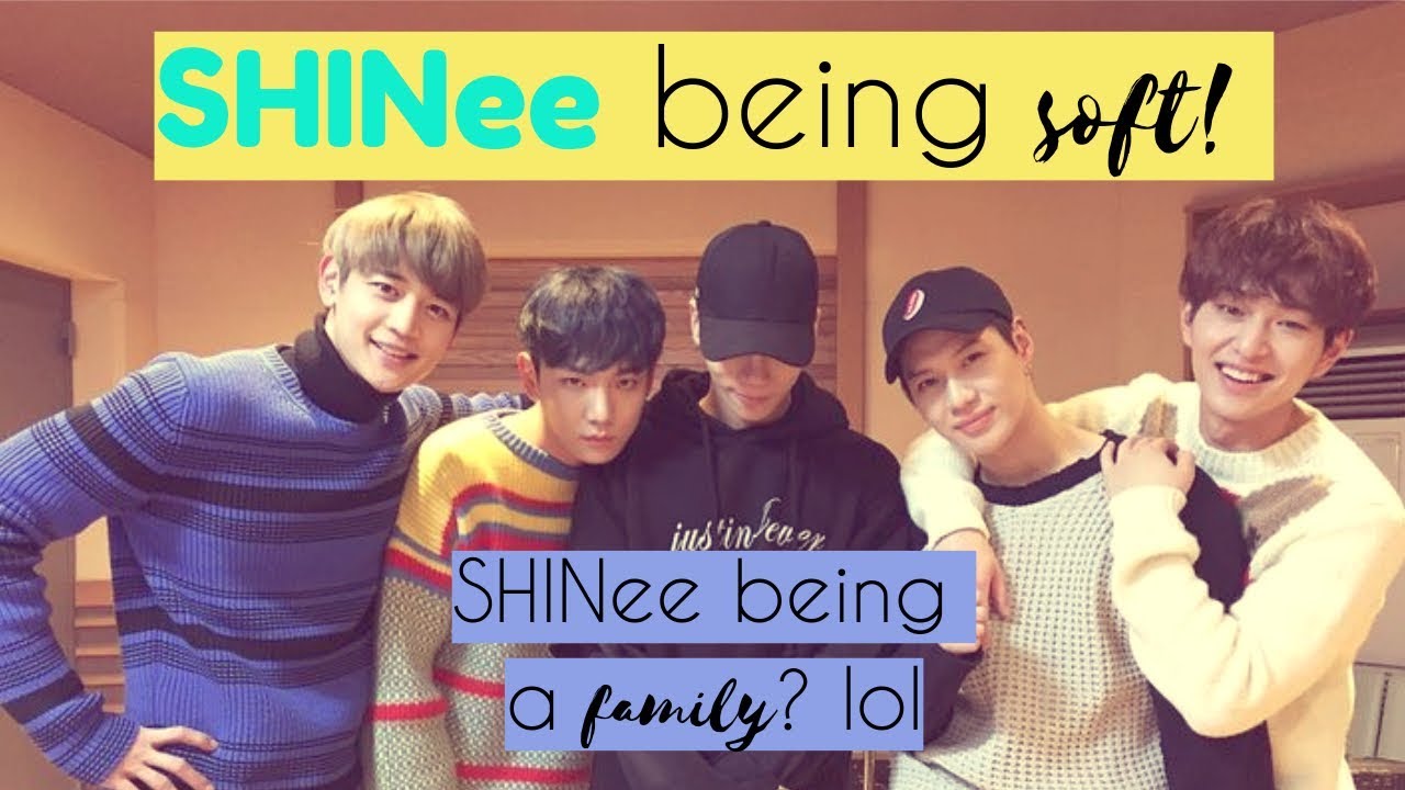 SHINee being soft