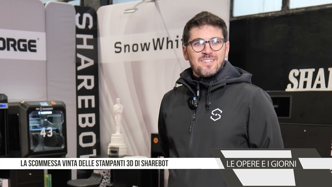 Intervista SHAREBOT stampanti 3D - UNICATV