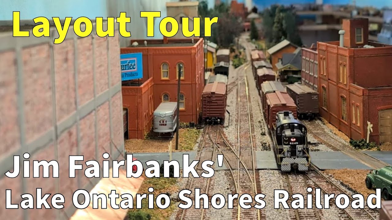 Jim Fairbanks' New York Central Hojack Line Layout Tour
