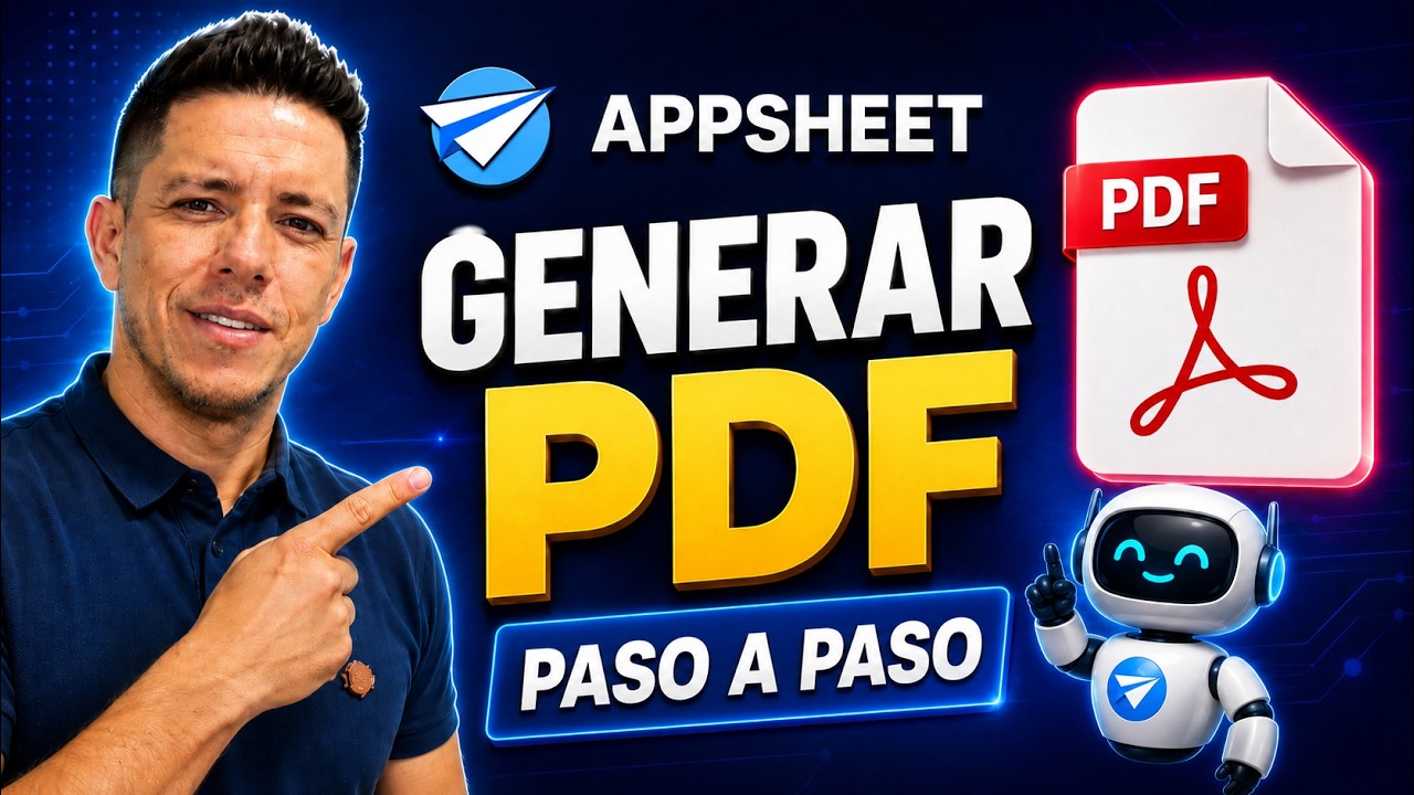Cómo Generar un PDF en AppSheet Paso a Paso
