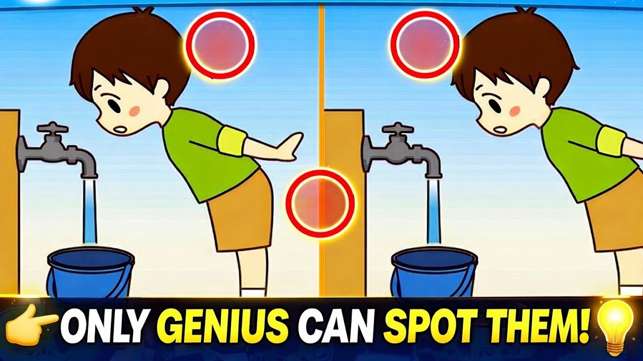 🧠👀 Spot the Difference Challenge – Test Your Observation Skills