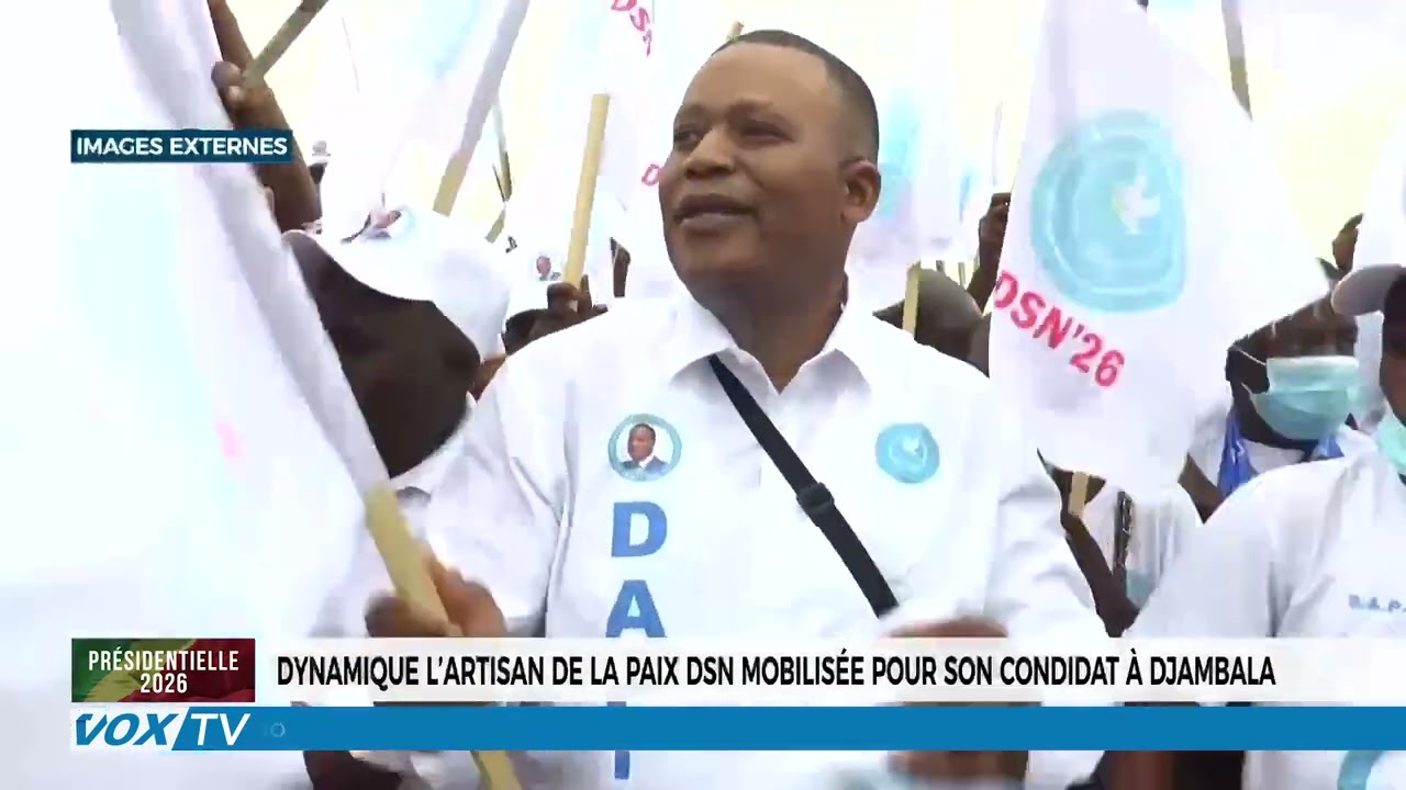 Dynamique l’artisan de la paix DSN mobilisée pour son condidat à djambala
