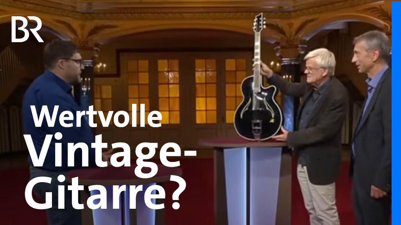 Black Rose Deluxe enth&uuml;llt: Original-Framus-Gitarre aus den 50ern | Kunst + Krempel | BR