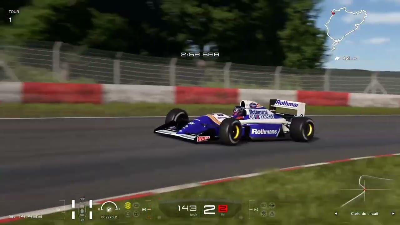 Nurburgring gp lap with F1 #automobile #f1simracing #granturismo #racing #formula1 #nürburgring